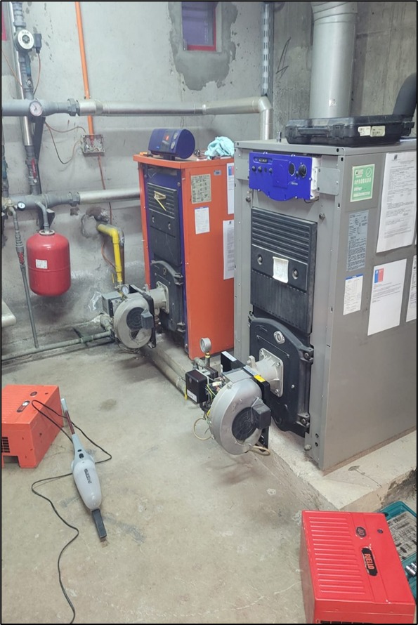 Mantenimiento de Caldera Instituto Alemán de Puerto Montt