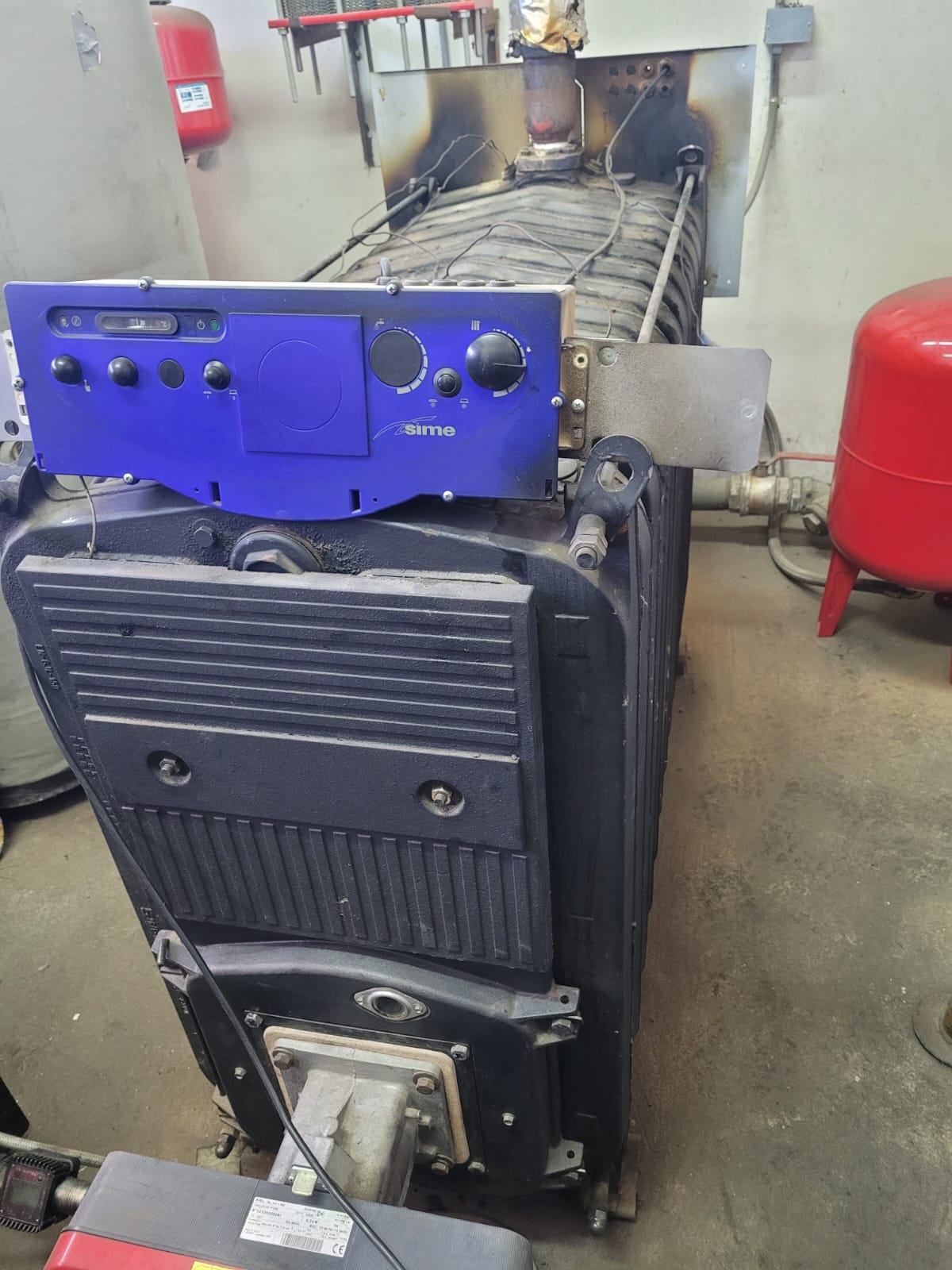 Análisis falla caldera SIME